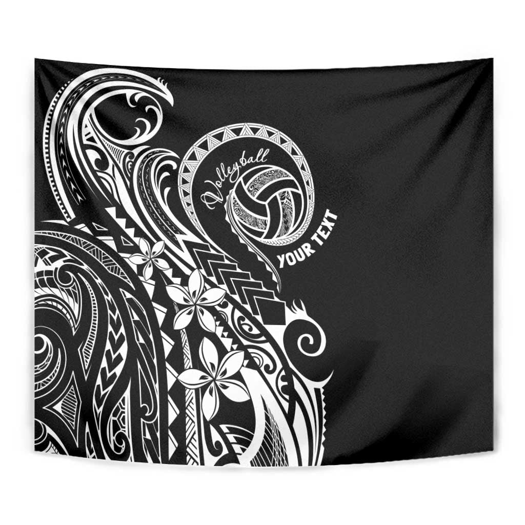 Polynesia Beach Volleyball Personalized Tapestry Basic