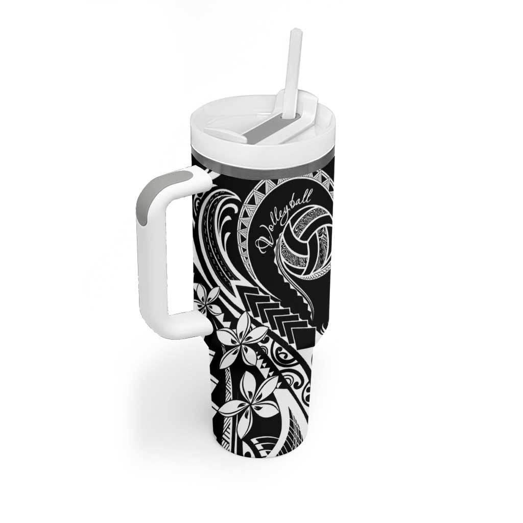 Polynesia Beach Volleyball Personalized Tumbler With Handle Basic LT7 - Polynesian Pride
