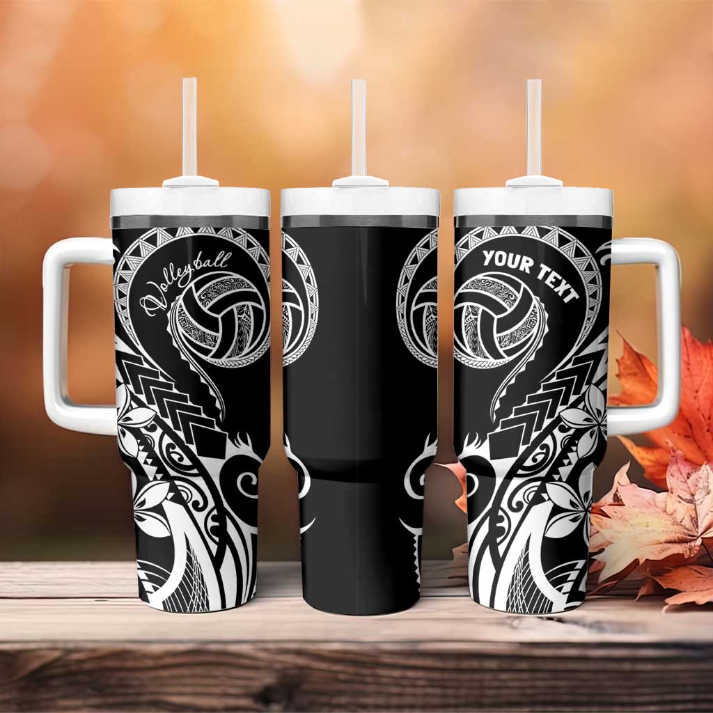 Polynesia Beach Volleyball Personalized Tumbler With Handle Basic LT7 - Polynesian Pride