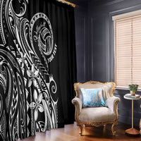 Polynesia Beach Volleyball Personalized Window Curtain Basic