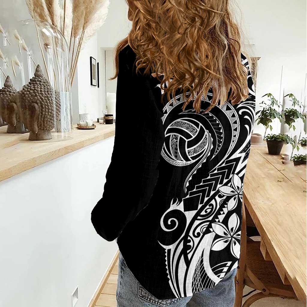 Polynesia Beach Volleyball Personalized Women Casual Shirt Basic LT7 - Polynesian Pride