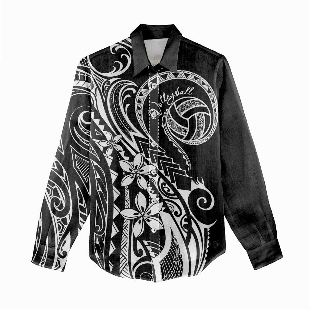 Polynesia Beach Volleyball Personalized Women Casual Shirt Basic LT7 - Polynesian Pride