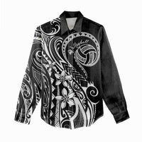 Polynesia Beach Volleyball Personalized Women Casual Shirt Basic LT7 - Polynesian Pride
