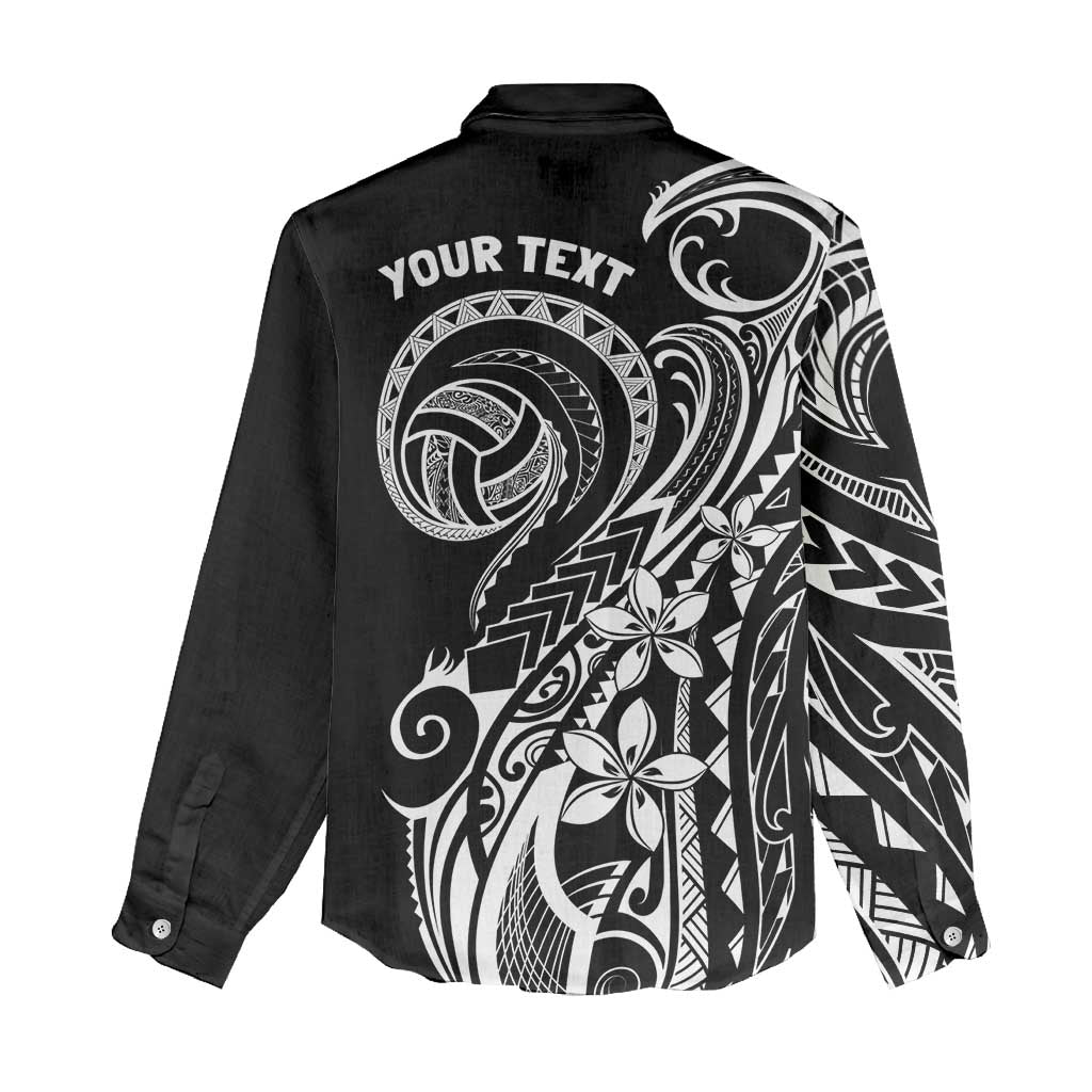 Polynesia Beach Volleyball Personalized Women Casual Shirt Basic LT7 - Polynesian Pride