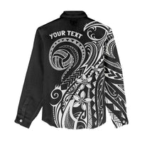 Polynesia Beach Volleyball Personalized Women Casual Shirt Basic LT7 - Polynesian Pride