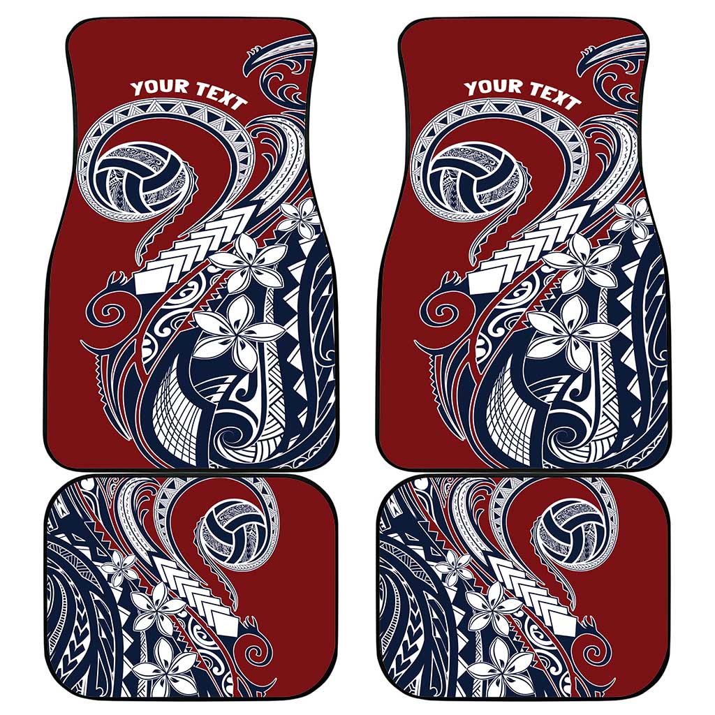 Polynesia Beach Volleyball Personalized Car Mats Special