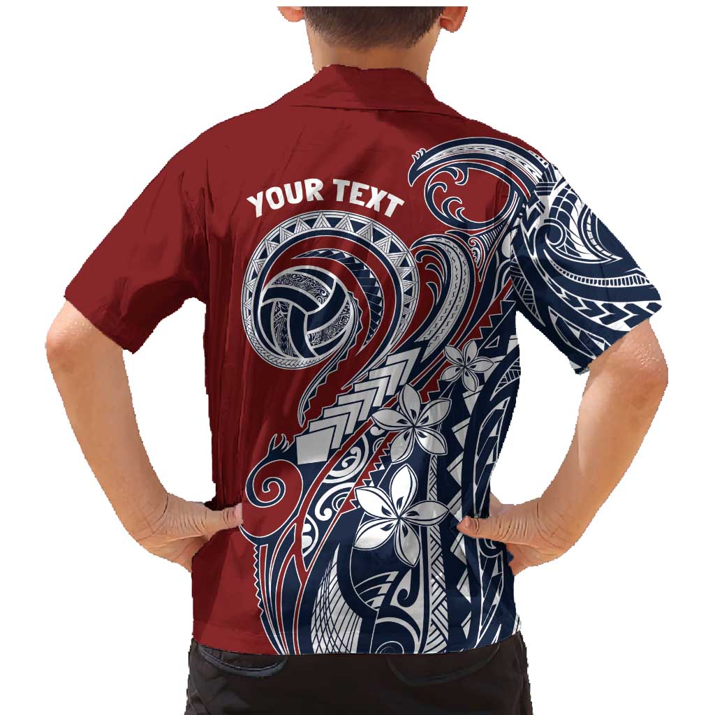 Polynesia Beach Volleyball Personalized Family Matching Mermaid Dress and Hawaiian Shirt Special