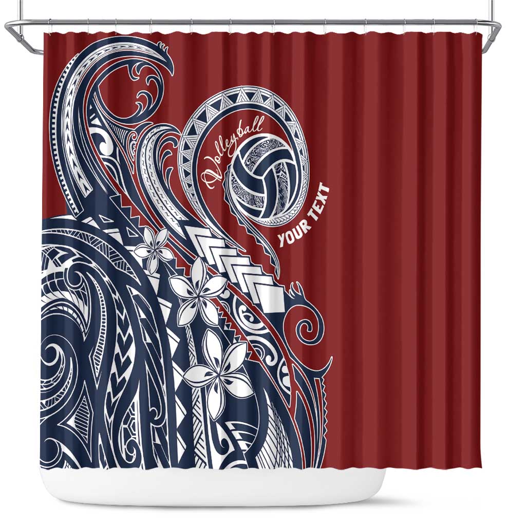 Polynesia Beach Volleyball Personalized Shower Curtain Special