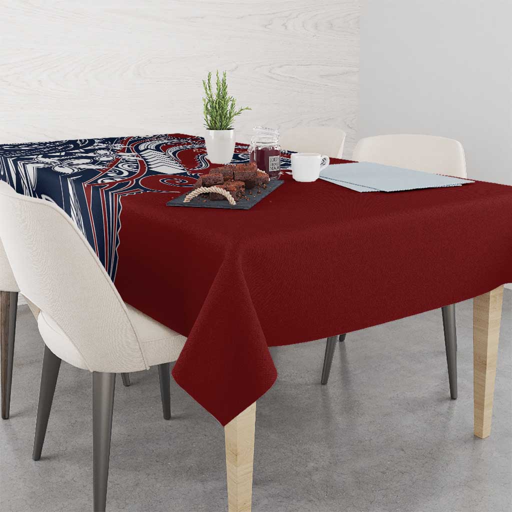 Polynesia Beach Volleyball Personalized Tablecloth Special LT7 - Polynesian Pride