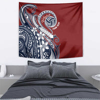 Polynesia Beach Volleyball Personalized Tapestry Special