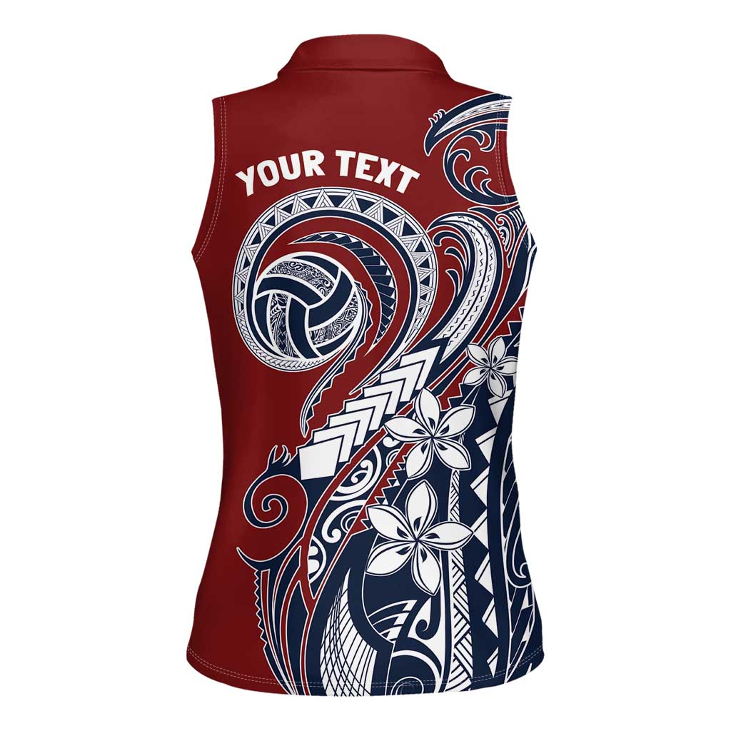 Polynesia Beach Volleyball Personalized Women Sleeveless Polo Shirt Special LT7 - Polynesian Pride
