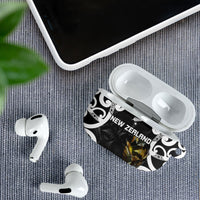 New Zealand WC2026 Black AirPods Case Silver Fern