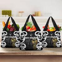 New Zealand WC2026 Black Grocery Bag Silver Fern