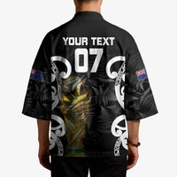 New Zealand WC2026 Custom Black Kimono Silver Fern