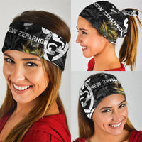 New Zealand WC2026 Black Neck Gaiter Silver Fern