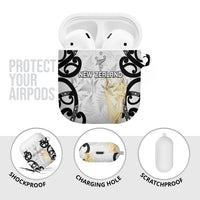 New Zealand WC2026 White AirPods Case Silver Fern