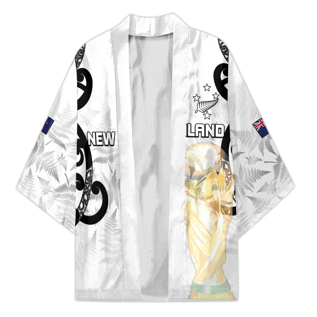 New Zealand WC2026 Custom White Kimono Silver Fern