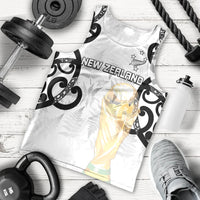 New Zealand WC2026 Custom White Men Tank Top Silver Fern