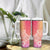 Polynesia Tumbler With Handle Plumeria Pink Gradient Curves