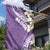 Aloha Hawaii Festive Garden Flag Frangipani Lace Classic - Lavender