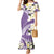 Aloha Hawaii Festive Mermaid Dress Frangipani Lace Classic - Lavender