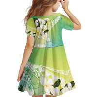 Aloha Hawaii Festive Family Matching Mermaid Dress and Hawaiian Shirt Frangipani Lace Classic - Summer Vibes LT7 - Polynesian Pride