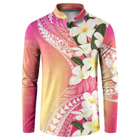 Aloha Hawaii Festive Button Sweatshirt Frangipani Lace Classic - Spring Vibes