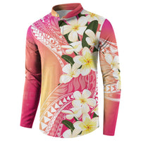 Aloha Hawaii Festive Button Sweatshirt Frangipani Lace Classic - Spring Vibes