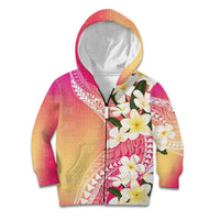 Aloha Hawaii Festive Kid Hoodie Frangipani Lace Classic - Spring Vibes