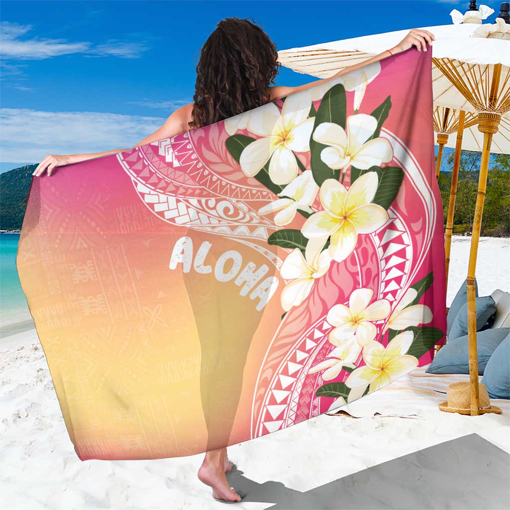 Aloha Hawaii Festive Sarong Frangipani Lace Classic - Spring Vibes