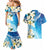 Aloha Hawaii Festive Couples Matching Mermaid Dress and Hawaiian Shirt Frangipani Lace Classic - Oceanic