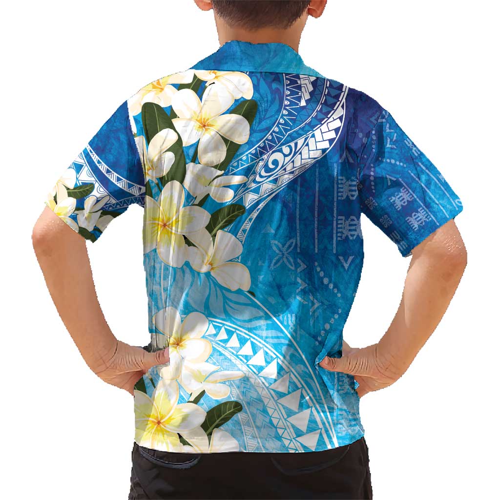 Aloha Hawaii Festive Family Matching Short Sleeve Bodycon Dress and Hawaiian Shirt Frangipani Lace Classic - Oceanic LT7 - Polynesian Pride
