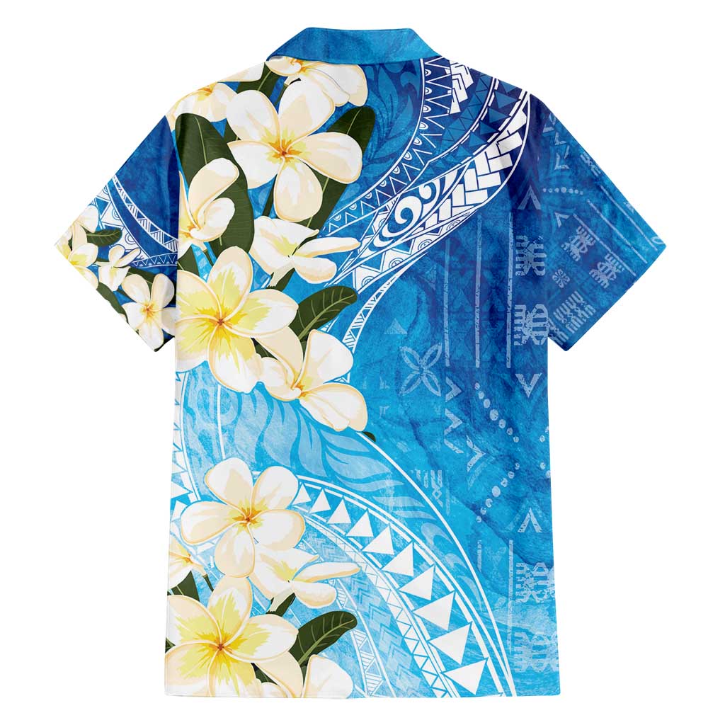Aloha Hawaii Festive Family Matching Tank Maxi Dress and Hawaiian Shirt Frangipani Lace Classic - Oceanic