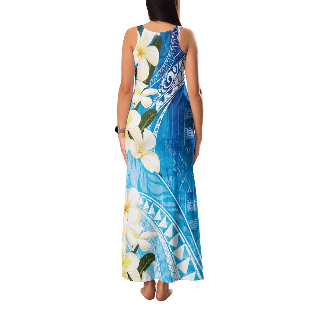 Aloha Hawaii Festive Family Matching Tank Maxi Dress and Hawaiian Shirt Frangipani Lace Classic - Oceanic