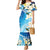 Aloha Hawaii Festive Mermaid Dress Frangipani Lace Classic - Oceanic