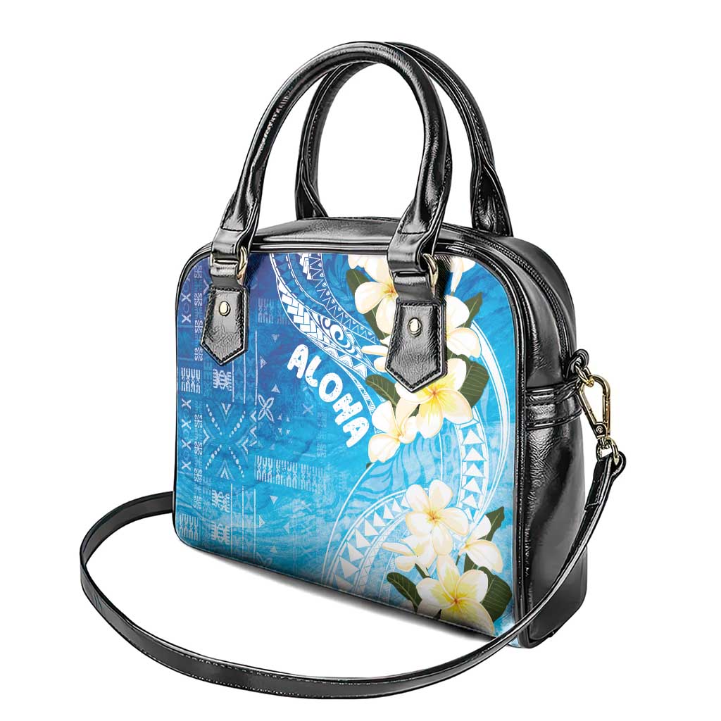 Aloha Hawaii Festive Shoulder Handbag Frangipani Lace Classic - Oceanic