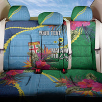 Personalized Malampa Fiji Day Together We Grow Back Car Seat Cover Special Tapa Mix - Polynesian Pride