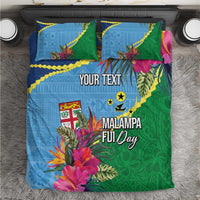 Personalized Malampa Fiji Day Together We Grow Bedding Set Special Tapa Mix - Polynesian Pride