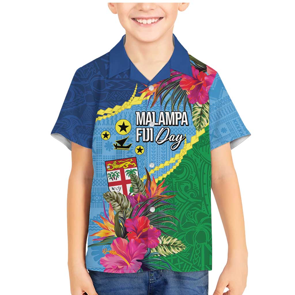 Personalized Malampa Fiji Day Together We Grow Family Matching Mermaid Dress and Hawaiian Shirt Special Tapa Mix - Polynesian Pride