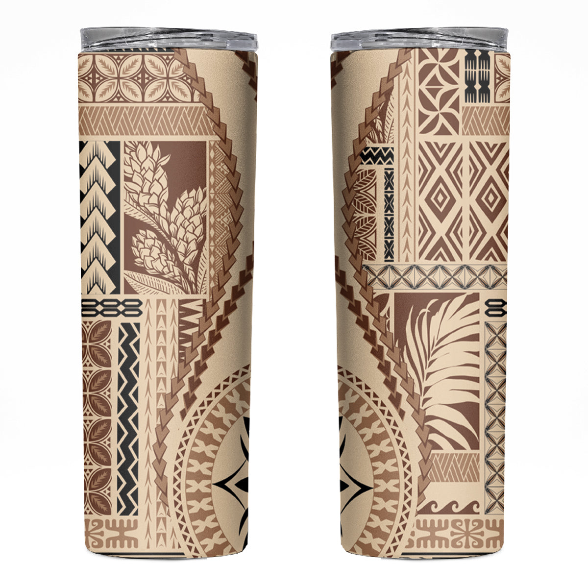 Samoa Siapo Motif Skinny Tumbler Classic Style