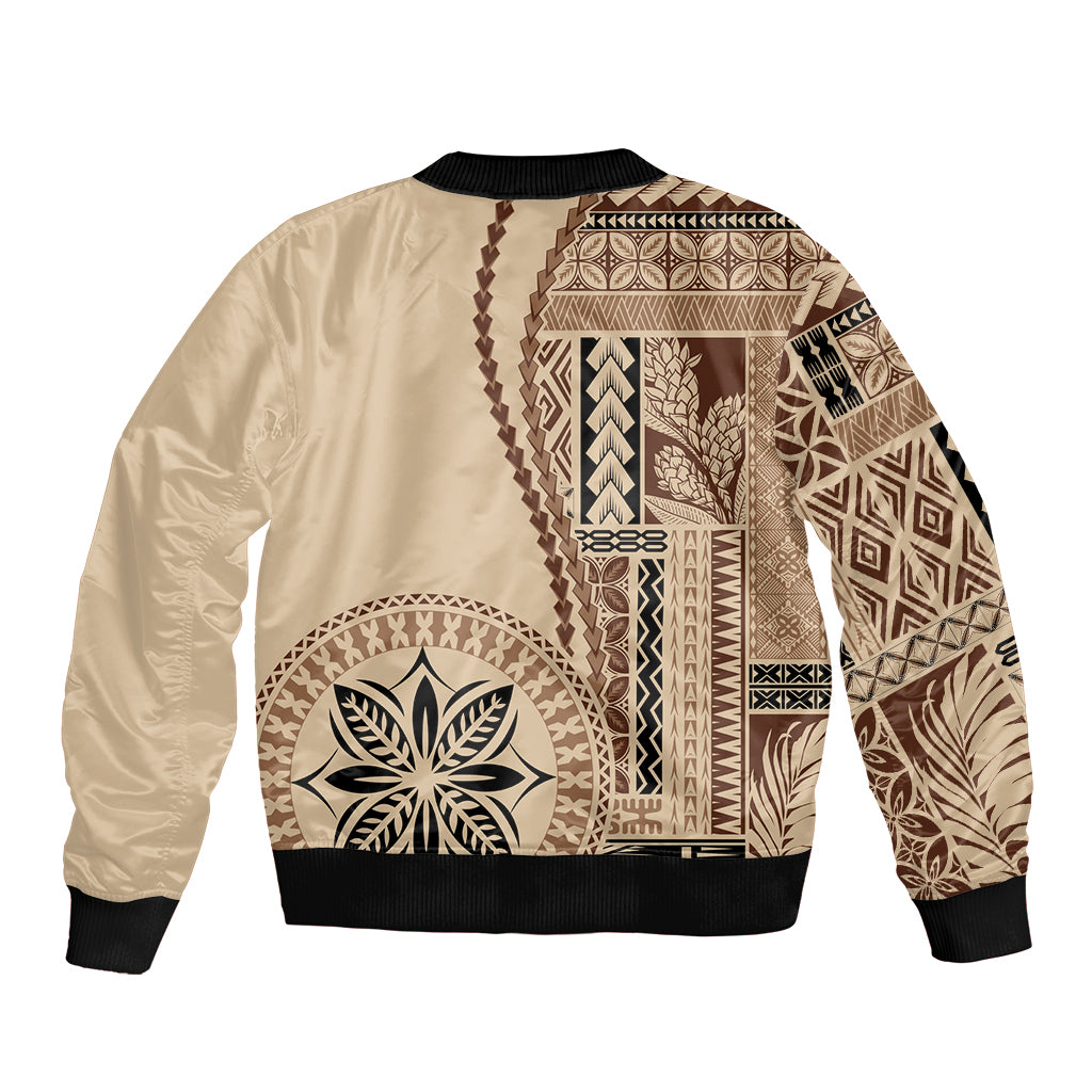 samoa-siapo-motif-sleeve-zip-bomber-jacket-classic-style