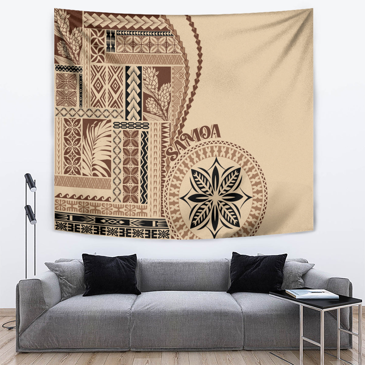 Samoa Siapo Motif Tapestry Classic Style LT7 - Polynesian Pride