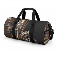 Samoa Siapo Motif Duffle Bag Classic Style - Black Ver