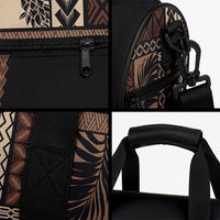 Samoa Siapo Motif Duffle Bag Classic Style - Black Ver