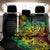 Personalised Reggae Jawaiian Festive Back Car Seat Cover Mix Polynesian