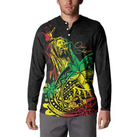 Personalised Reggae Jawaiian Festive Button Sweatshirt Mix Polynesian LT7 - Polynesian Pride