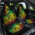 Personalised Reggae Jawaiian Festive Car Seat Cover Mix Polynesian