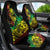 Personalised Reggae Jawaiian Festive Car Seat Cover Mix Polynesian