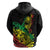 Personalised Reggae Jawaiian Festive Hoodie Mix Polynesian