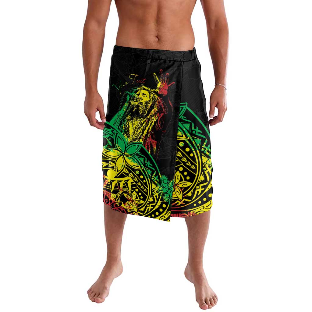 Personalised Reggae Jawaiian Festive Lavalava Mix Polynesian